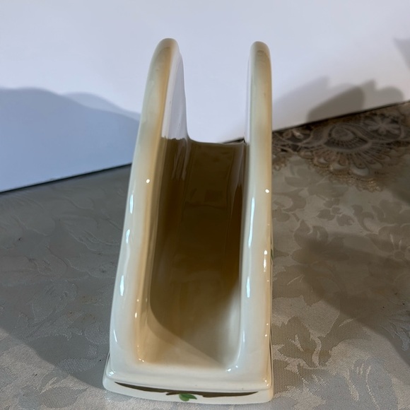 Franciscan Desert Rose Cream Napkin Holder - Picture 2 of 3